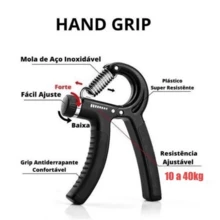 Hand Grip Aparelho fisioterapia Exercitador de Dedos De Mola Ajustavel Fortalecedor Flexor de Punho e Antebraço Academia Fitness - Multicolorido - Visão 4