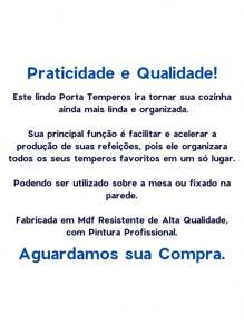 Porta Temperos Arabesco 8 Potes com Etiquetas Para Mesa e Bancada de Cozinha - Preto - Visão 6