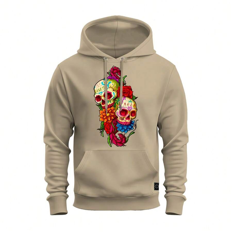Men Sweatshirts - 米色 - 查看 1