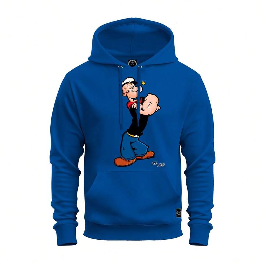 Men Sweatshirts - Màu xanh lam - Xem 1