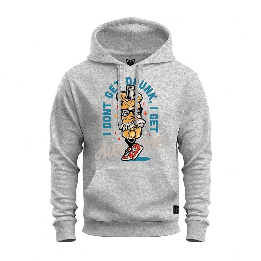 Men Sweatshirts - 灰色 - 查看 1