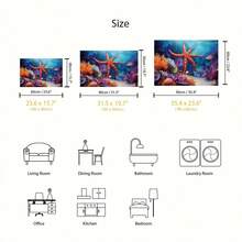 1入組水晶絨織物可清洗底材,海星圖案珊瑚絨地毯,珪藻土材料。浴室地墊,超吸水薄款浴室地毯,適用於可洗浴室地墊 - 洗澡間,盆浴,水槽和其他區域的防滑浴室地墊