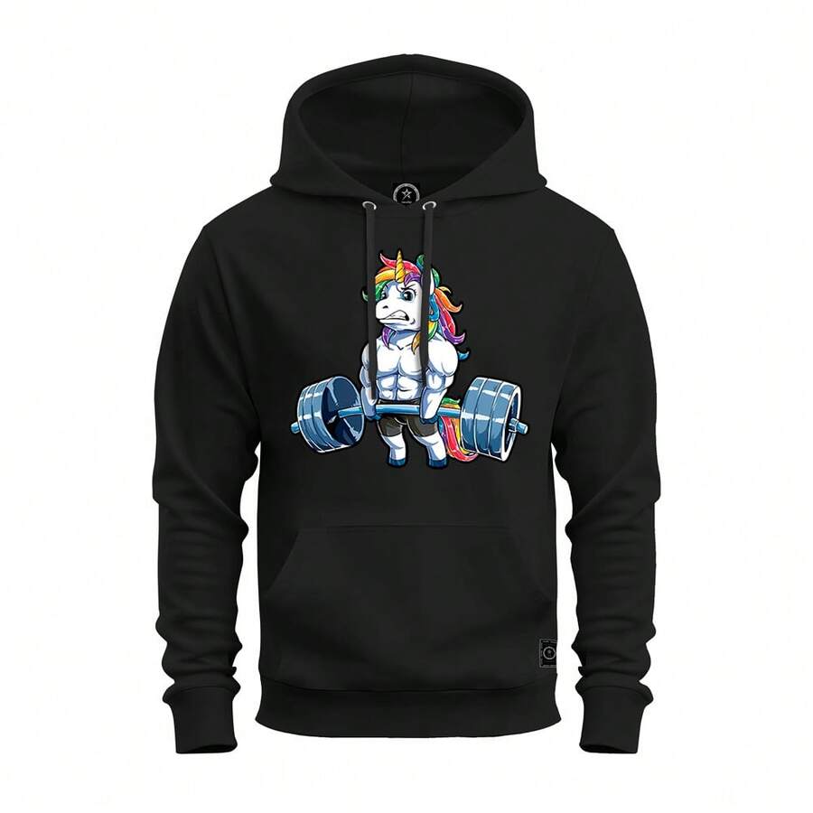 Men Sweatshirts - 黑色 - 查看 1