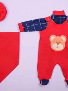 Baby Boys Bodysuits - Đỏ - Xem 4