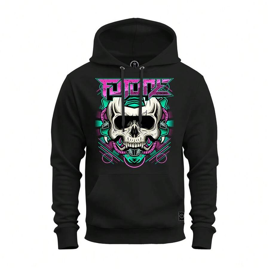 Men Sweatshirts - 黑色 - 查看 1