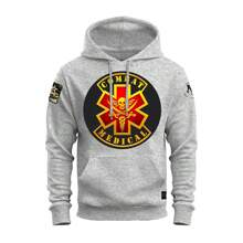 Men Sweatshirts - 灰色 - 查看 1