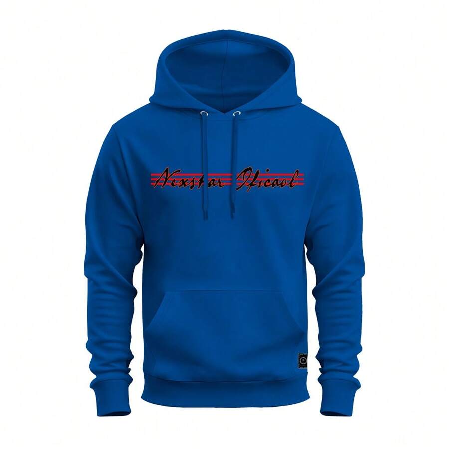 Men Sweatshirts - 藍色 - 查看 1