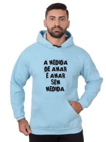 Men Sweatshirts - 淺藍色 - 查看 1