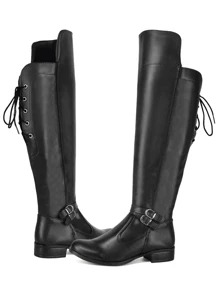 Women Fashion Boots - màu đen - Xem 5