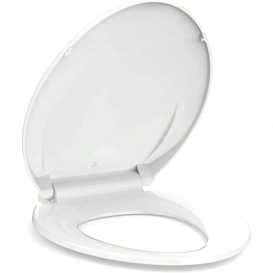Toilet Seat, Durable Elongated Toilet Seat With QuickRelease And Quick