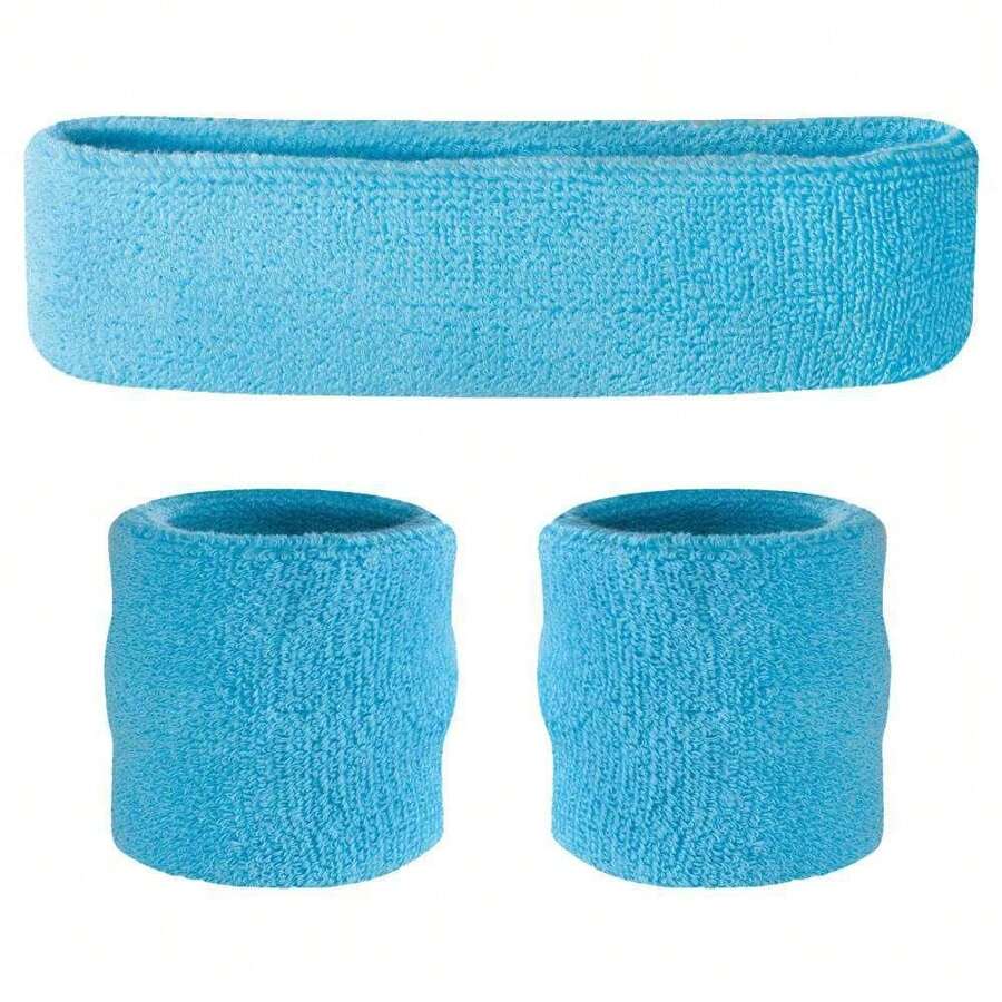 Kids Sweatband Set (1 Headband / 2 Wristbands)