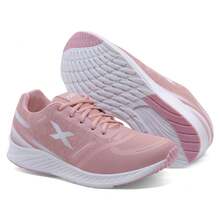 Women Wedge Sneakers - 乾枯玫瑰色 - 查看 5