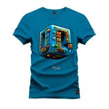 Men T-Shirts - Màu xanh lam - Xem 1