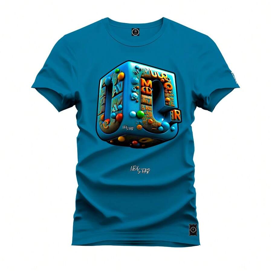 Men T-Shirts - Màu xanh lam - Xem 1