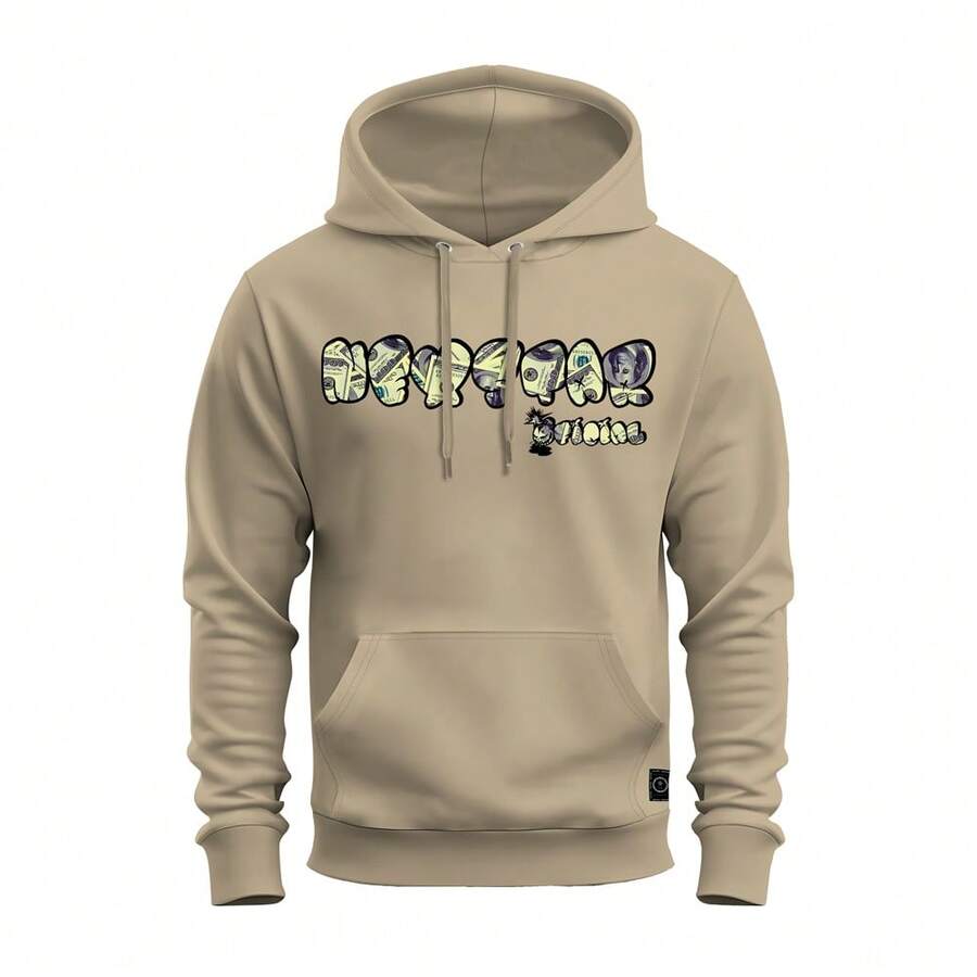 Men Sweatshirts - 米色 - 查看 1