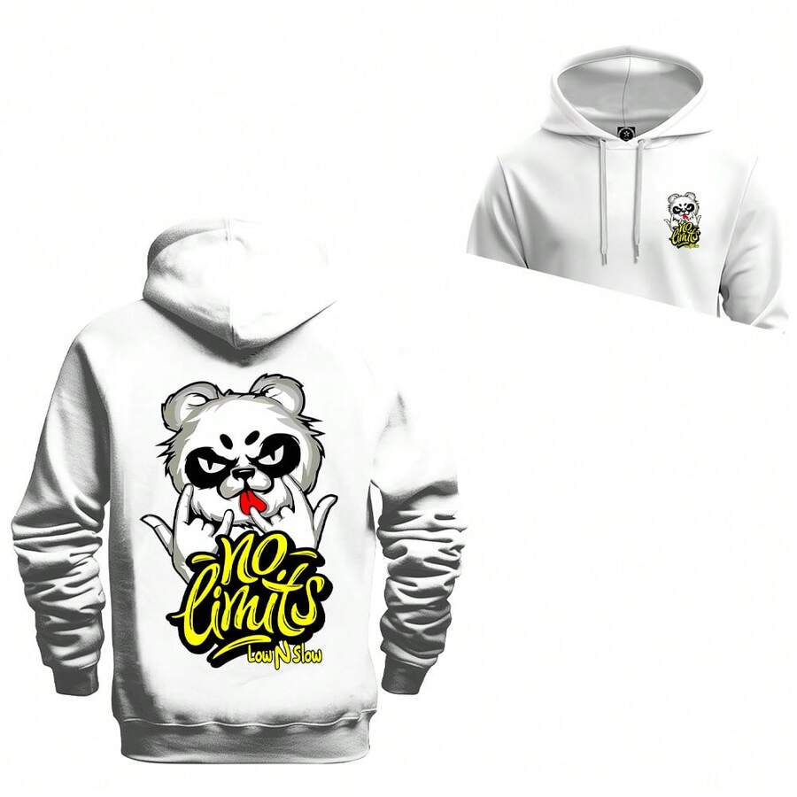 Men Sweatshirts - 白色 - 查看 1