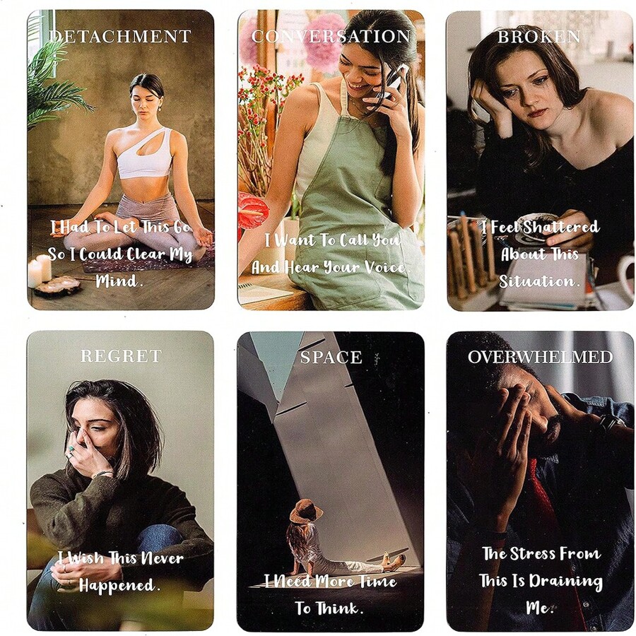 Love Message Of Love Oracle Deck 54Cards With Keywords English Version