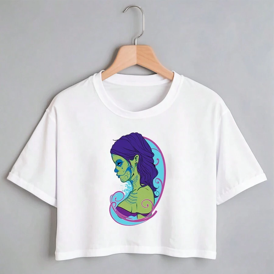 Women T-Shirts - 白色 - 查看 1