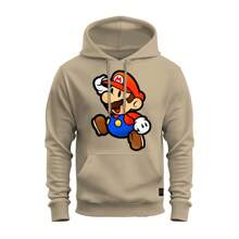 Men Sweatshirts - 米色 - 查看 1