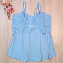Women Nightgowns & Sleepshirts - Blue - View 3