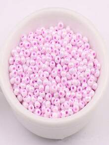 330 cái 3MM Siêu Tốt Mẫu vật liệu sản xuất Óng ánh Kem Màu sắc Hạt thủy tinh 8/0 Tròn Hạt thủy tinh Đối với DIY Kết cườm - 3 mm - Xem 8