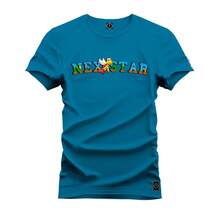 Men T-Shirts - 藍色 - 查看 1