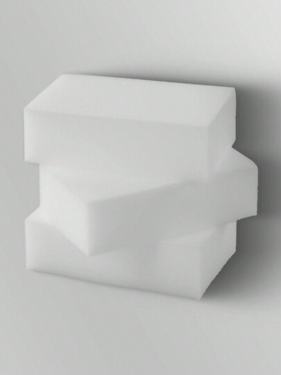 Esponja Mágica Bucha Branca Melamina Scrub Limpeza Profunda Resistente Leve