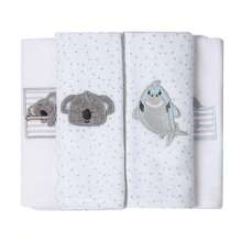 Baby Cloth Diapers - 藍色 - 查看 2