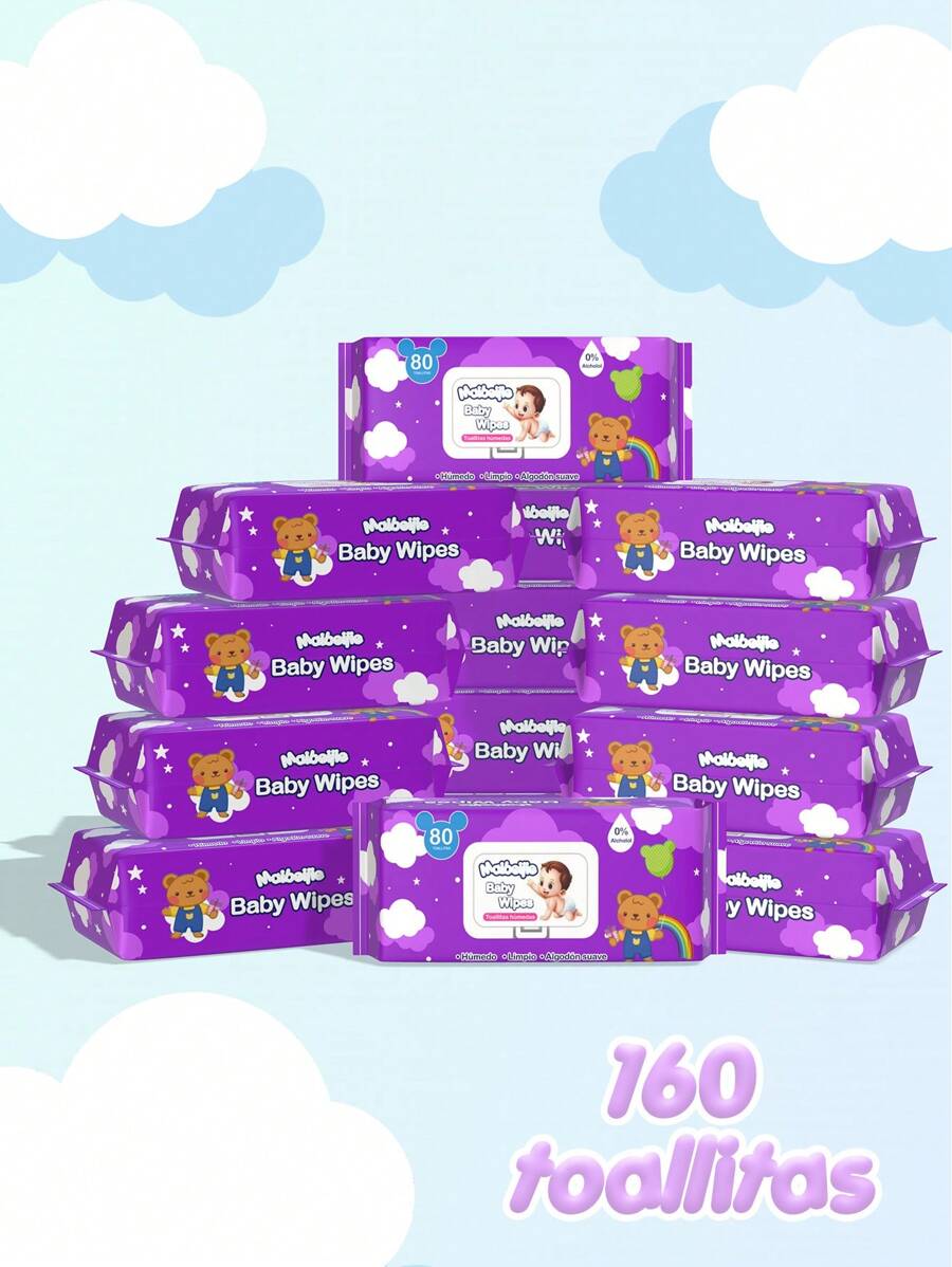 Wet Wipes - Purple - View 1