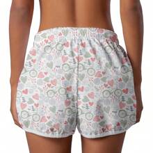 Women Shorts - 彩色 - 查看 3