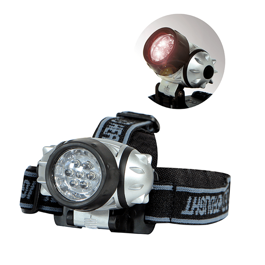 Lanterna de cabeça Potente Farol LED Luz de pesca Carregamento USB Acampamento Camping