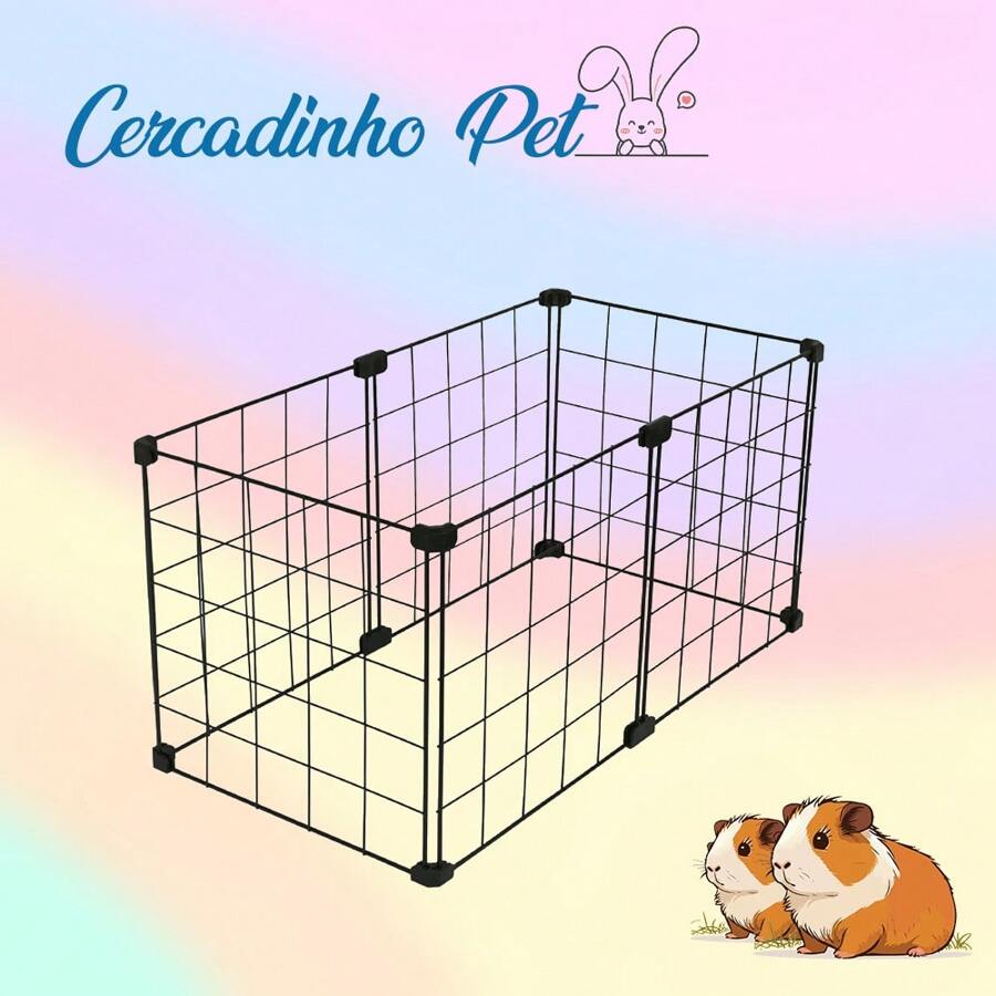 Pet Houses & Cages - 黑色 - 查看 1