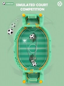 1盒桌面雙人足球小手指遊戲,互動親子益智遊戲,隨機配件適用於3歲及以上的男孩、女孩和學生