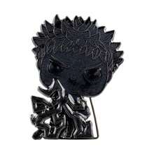 Funko POP! Pin Yuji Itadori Inspired Cartoon Anime Character Design Fashion Brooch - Jujutsu Kaisen - Multicolor - View 4
