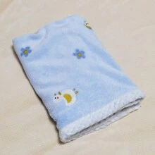 1 pièce Couverture bébé 70*100cm/27,6*39,4 pouces, douce et confortable, couverture nouveau-né, accessoires de la chambre de bébé, toutes saisons