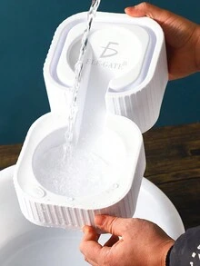 Bebedero Dispensador Automático Para Mascotas Perro Y Gato - Azul - Ver 2