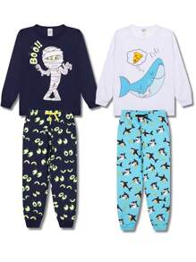 Baby Boys Pajamas - 彩色 - 查看 3