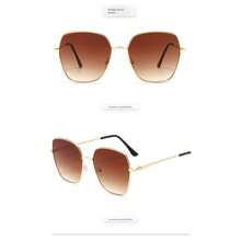 Women Fashion Glasses - 茶 - 查看 2