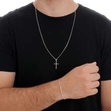 Men's Jewelry Sets - 銀色 - 查看 3