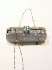 Women Evening Bags - 銀色 - 查看 5