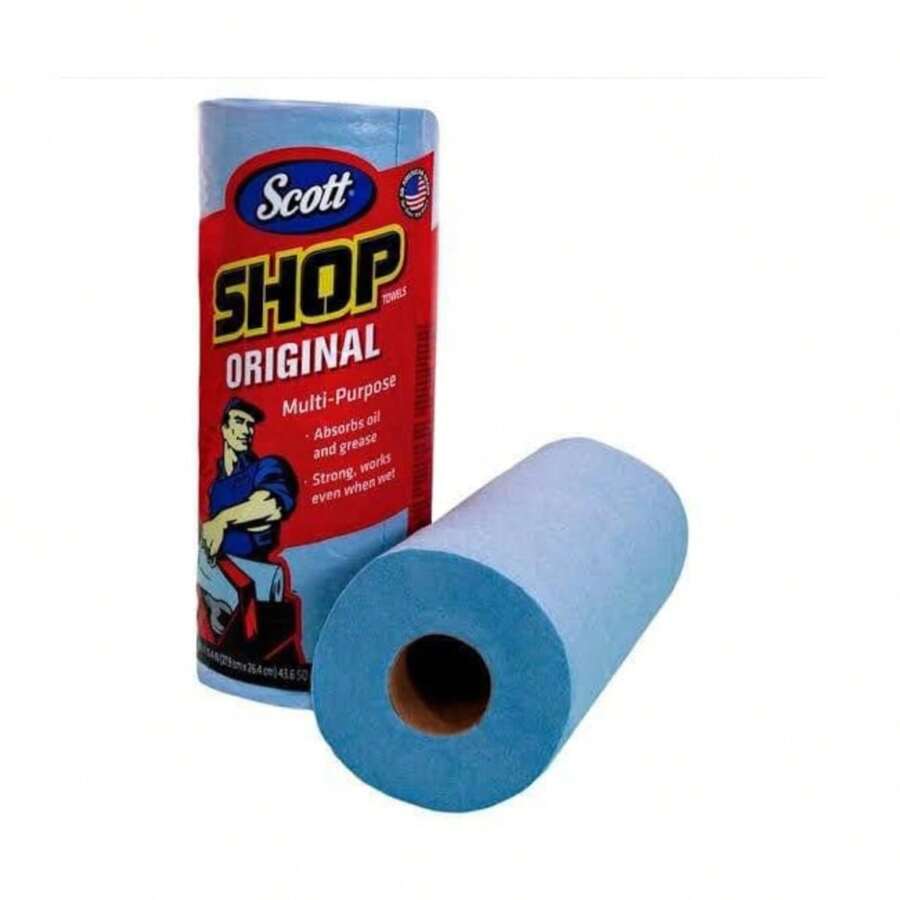 Toallas Azules Scott para Uñas, Tatuajes y Lahistas - Azul - Ver 1