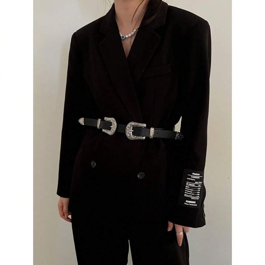 時尚女性波西米亞風格腰帶,夏季女性禮物 - A - 查看 1