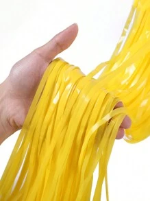 1件，1米*2米/39.37*78.74英寸 马卡龙粉黑蓝白窗帘门：为您的婚礼或生日派对装饰增添一抹优雅！马卡龙白窗帘门 - 非常适合影楼背景、婚礼、生日派对装饰！派对背景装饰，派对用品，