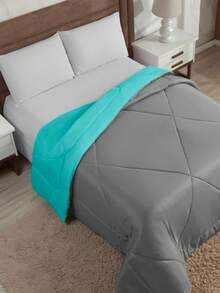 Comforter Sets - 灰色/玫瑰色 - 查看 3