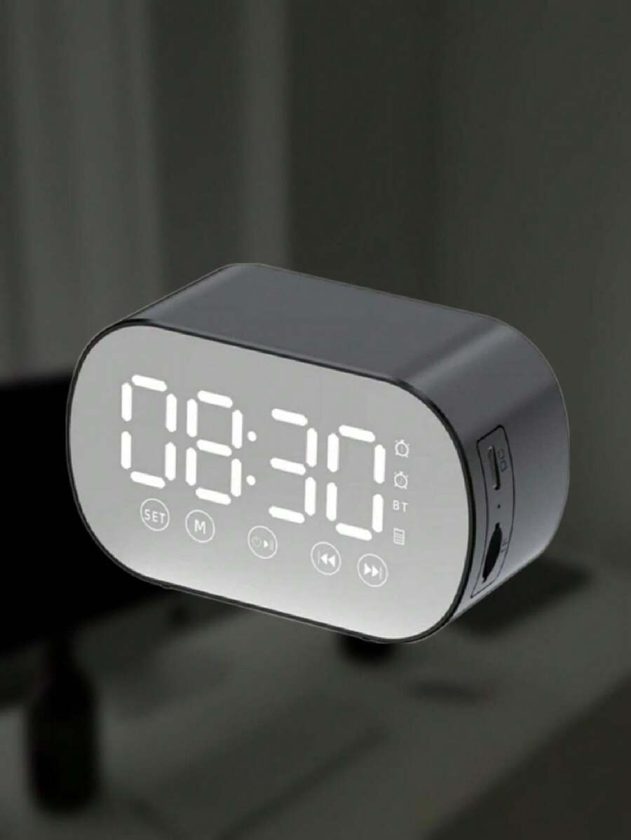 Reloj y bocina pequeño inalambrico Bluetooth - Multicolor - Ver 1