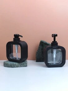 1 個 500/300 毫升帶蓋液體洗滌劑空瓶,適用於沐浴露、洗髮精、洗衣液、洗手液、可再填充塑膠瓶 - 彩色 - 查看 8