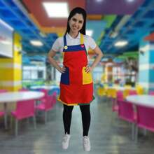 Aprons & Smocks - 紅色 - 查看 2