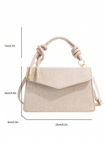 Women's Shiny Fashionable Crossbody Bag For Evening Party, Excellently Matching With Party Dresses For Women, Essential Wedding Items,Perfectly Matching With Graduation Dress, Prom Dresses, Perfectly Matching With Bridal Party