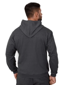 Men Sweatshirts - Dark Grey - View 2