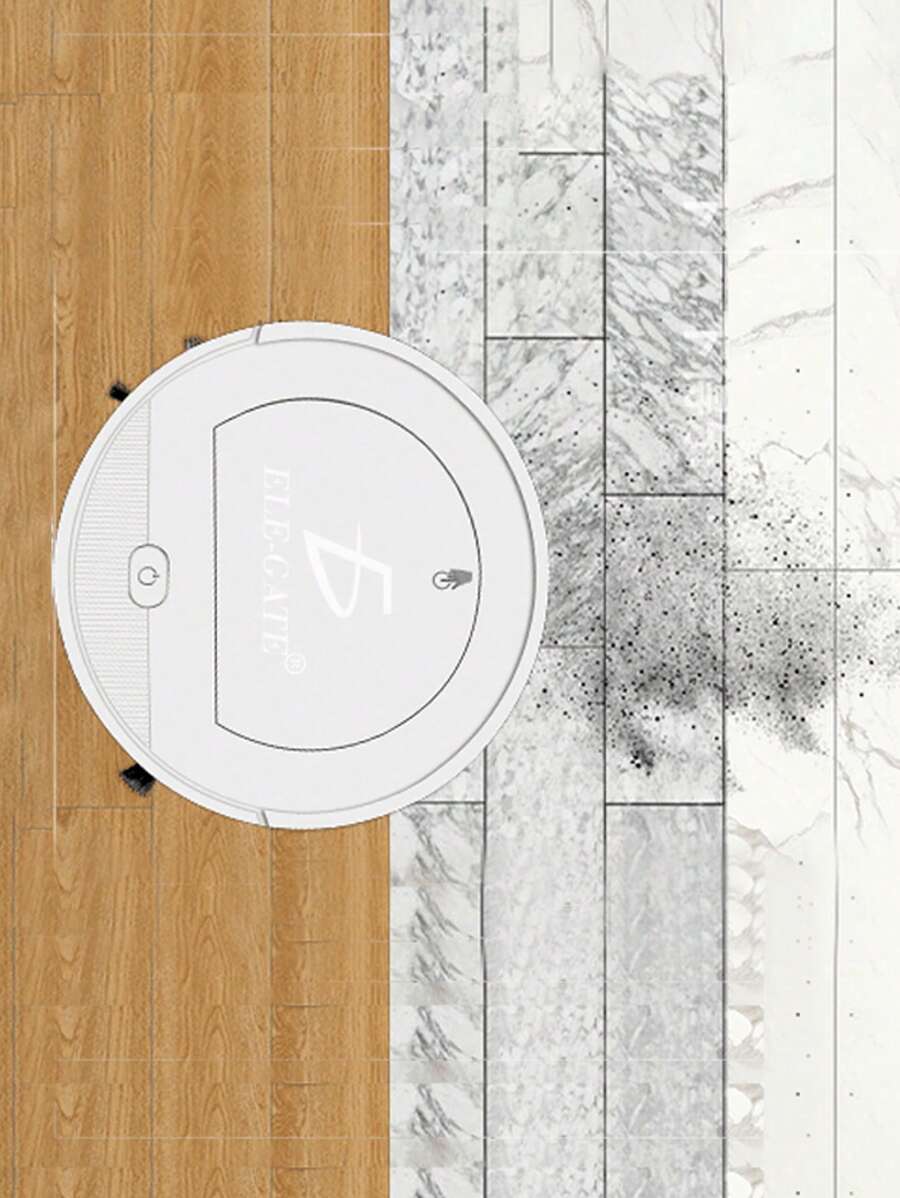 Robot De Barrido Inteligente Recargable Blanco Limpiadora - Blanco - Ver 1